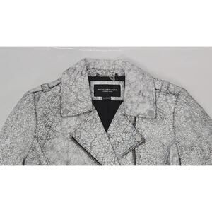 Marc New York Madison Cracked Leather Jacket Size L NEW